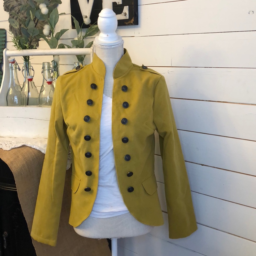 Military style blazer